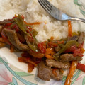 El cooksnap de Estel Alsina Comamala cuando hizo Ternera en salsa teriyaki🍛.