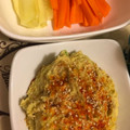 El cooksnap de Maribel cuando hizo Hummus.