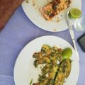 El cooksnap de Lisbeth Disla cuando hizo Calabacín a la plancha.