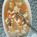Benkő Tímea Cooksnap-ja, amikor elkészítette a(z) Zöldborsó leves galuskával receptet.