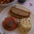El cooksnap de Montse Rios cuando hizo Ensaladilla de pollo, guisantes y huevo.