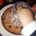 El cooksnap de Jennifer Urrutia Orias cuando hizo Queque yogurt y frutos rojos.