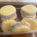 El cooksnap de Andrea Lima cuando hizo Alfajores de Maizena, con aceite.