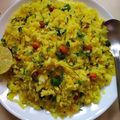 Vrunda Shende's cooksnap of when they made कांदा पोहे (kanda pohe recipe in marathi).