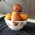 Manjit Kaur का कुकस्नैप जब उन्होंने सूजी के गुलाब जामुन(Suji ke gulab jamun recipe in Hindi) बनाया था।