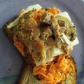 Cooksnap από Saucypan στη συνταγή Σάντουιτς με καρότο και παρμεζάνα
