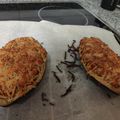 El cooksnap de Luisa Martinez Quiroga cuando hizo Berenjenas rellenas de carne.