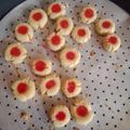 Cooksnap dari Sonnia Pradita untuk resep Cookies Selai Strawberry/Thumbprint (Teflon + Takaran Sendok)