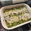 El cooksnap de Cony Constanza cuando hizo Panqueques de acelga.