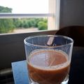 El cooksnap de Manuel cuando hizo Gazpacho andaluz.