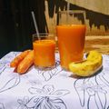 Shannon 's cooksnap of when they made Mango Carrot Smoothie.