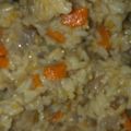El cooksnap de MicaCB cuando hizo Risotto de verduras y champiñones.