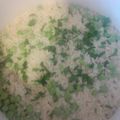 El cooksnap de Carla Gis cuando hizo Arroz blanco con verduras.