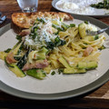 Matthew J Williams's cooksnap of when they made Courgette & Pancetta Penne Carbonara.