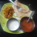 Pinal Patel's cooksnap of when they made ફરાળી મસાલા ઢોસા (Farali Masala Dosa Recipe In Gujarati).