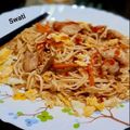 Swati Ganguly Chatterjee 's cooksnap of when they made এগ নুডুলস (egg noodles recipe in Bengali).