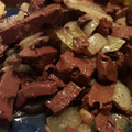 El cooksnap de Neus cuando hizo Sangueta (sangre con cebolla).