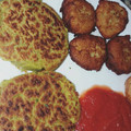 El cooksnap de Conchi Fernández Morillo cuando hizo Hamburguesa de garbanzos y espinacas enriquecida con agua de mar.
