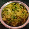 Mamta Baid का कुकस्नैप जब उन्होंने बंदगोभी मटर की सब्जी (bandh gobi matar ki sabzi recipe in Hindi) बनाया था।