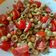 il Luisa e Samuele quando ha preparato Insalata di ceci con pomodorini, olive nere e acciughe