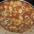 El cooksnap de Marcos Dominguez Casais cuando hizo Guiso de calamares con patatas!!😋🍴.