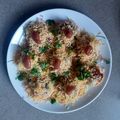 Hema Wane's cooksnap of when they made शेव बटाटा पुरी (sev batata puri recipe in marathi).