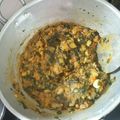 Gayathri's cooksnap of when they made பஞ்சாபி ஸ்டைலில் ஆலூ பாலக் (Punjabi style Aloo palak recipe in tamil).