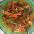 Cooksnap dari Vera Natalia BorJun untuk resep Ikan kembung tauco santan pete