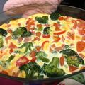 Cooksnap από vensires στη συνταγή Μπρόκολο με πιπεριά, ντομάτα και αυγά στο φούρνο 🥦🌶️🍅🥚