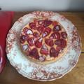 El cooksnap de sandrapalomares cuando hizo Tarta de ricota y arándanos liviana (140cal por porción).