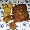 El cooksnap de Cintia Lorena cuando hizo Tapa de nalga al horno con salsa de mostaza.