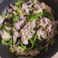 みーちゃんOOR's cooksnap of when they made 簡単☆癖になる☆ネギたくさん豚の塩麹炒め.