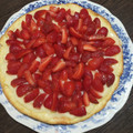 El cooksnap de Brenda Garreta cuando hizo Tarta de frutillas con pastelera.