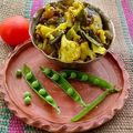 Lisha Ghosh's cooksnap of when they made আলু শিমের তরকারি (aloo simer tarkari recipe in Bengali).