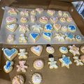 El cooksnap de Francesca Sabelle O cuando hizo Glaseado Real para decorar galletas.