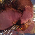 liz's cooksnap of when they made Glazed Ham Joint.