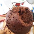 El cooksnap de Cami Harriague cuando hizo Torta en taza de chocolate🍫🍦😋.