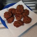 El cooksnap de Carmen Soler cuando hizo Filetes rusos.