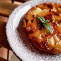El cooksnap de Toni Martín cuando hizo Tarta de manzana en sartén.