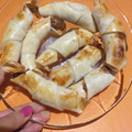 El cooksnap de Belen Aguilar cuando hizo Mini medialunas con dulce de leche, ultra fácil! Con pascualina.