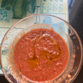 El cooksnap de mjmonseco cuando hizo Gazpacho andaluz.