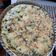 El cooksnap de Abi Gaíl cuando hizo Quiche de espinaca y champiñón.