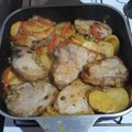 El cooksnap de Estefania Escobar cuando hizo Costillitas de cerdo a la riojana.