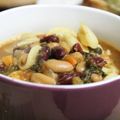 Dol's cooksnap of when they made Minestrone Soup - Italian Style.