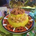 Cooksnap dari Lse Lusia untuk resep 100. TUMPENG NASI KUNING RICE COOKER