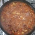 El cooksnap de Bea cuando hizo Guisado de albóndigas.