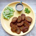 renu bhasin 's cooksnap of when they made Sama rice bites/ vrat ke chawal ke bites.