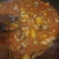 El cooksnap de Carol Castle cuando hizo Guiso de carne y fideos .