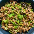 Cooksnap dari mailmoniq untuk resep Tumis Bunga Pepaya Teri Medan