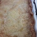 El cooksnap de Consu cuando hizo Apple crumble con helado.